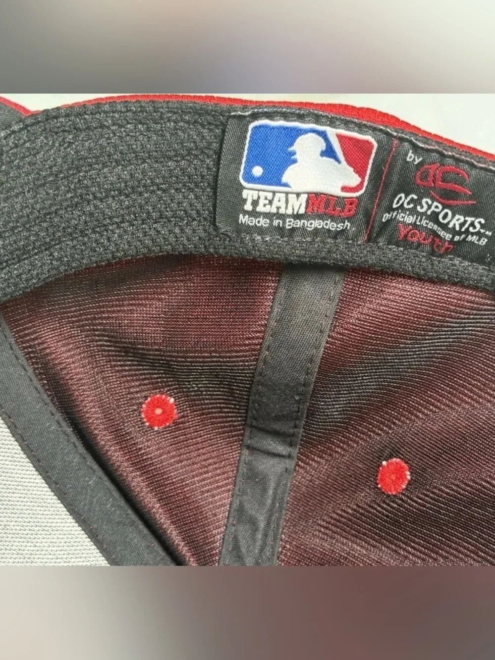 Youth Philadelphia Phillies Hat Cap MLB Baseball Logo OC Sports Adjustable